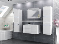 Lucia wit/hoogglans wit